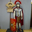 Uniforme de centurion romano tamaño real con to - Vendido en Subasta ...