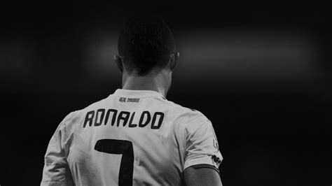 Cristiano Ronaldo In Black And White Wallpaper Sports Hd Wallpapers