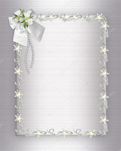 Wedding Invitation Elegant Border Stock Photo By ©irisangel 2129141