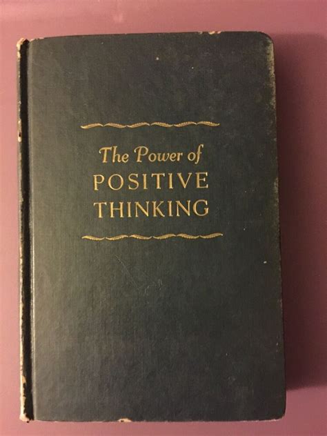 The Power Of Positive Thinking Vincent Peale 1952 First Edition 19th