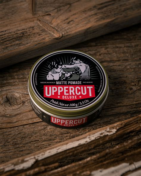 Uppercut Deluxe Matt Pomade Hood Branded A C Barbershop