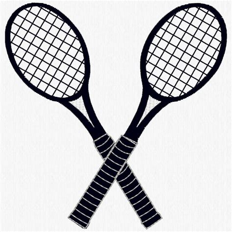 Pictures Of Tennis Racquets Clipart Best