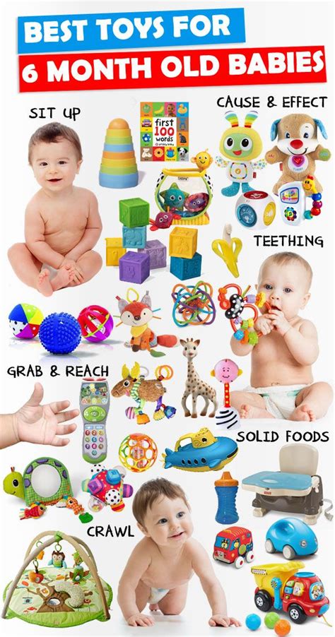 Most Awesome Toys For 6 Month Old Best Baby Toys Baby Play