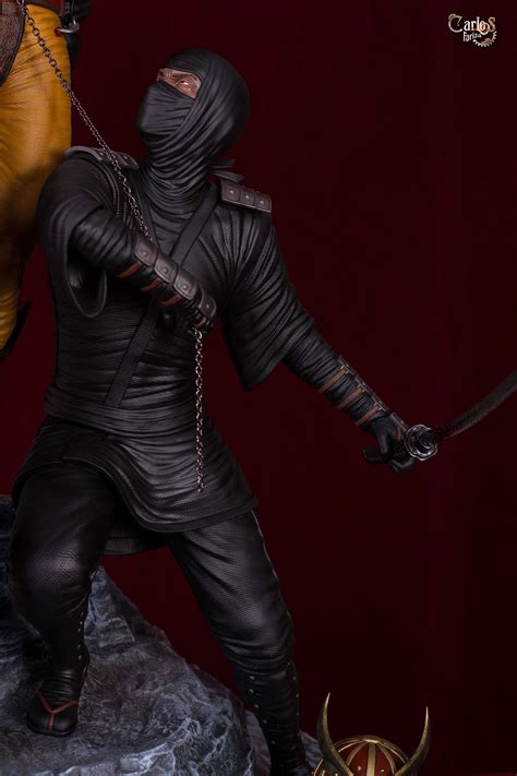 Wolverine Vs Ninjas Diorama On Behance