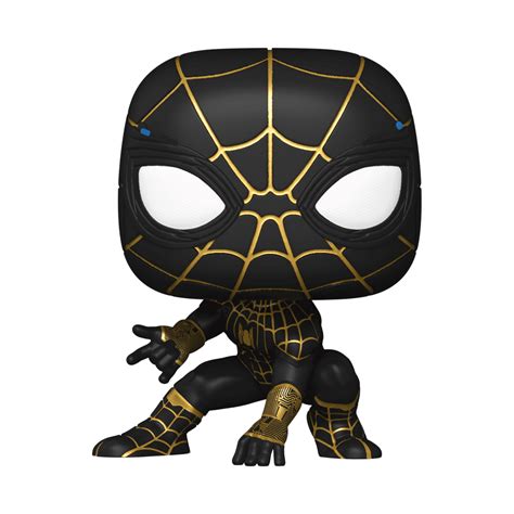 Funko Pop Marvel Spider Man No Way Home Spider Man Black And Gold