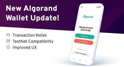 Introducing The Newly Designed Algorand Wallet Algorand