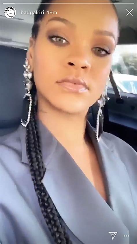 Rihanna Rocking Her Latest Braids Inspires Forehead Gang Worldwide