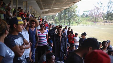 Migrant Caravan Stops In Field In Southern Mexico Fox News