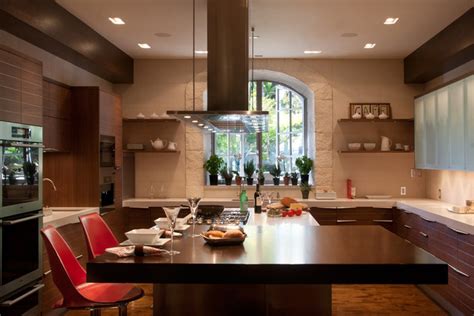 Contemporary Tuscan Contemporary Kitchen Los Angeles