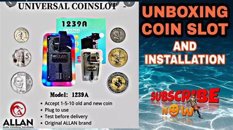 Allan Coin Slot Installation And Unboxing Youtube