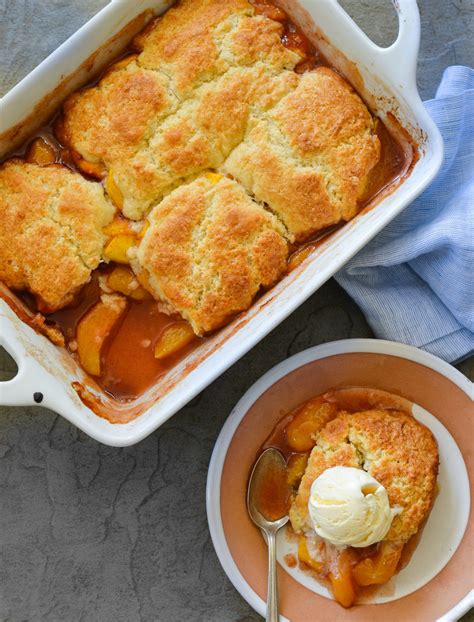 Peach Cobbler Once Upon A Chef