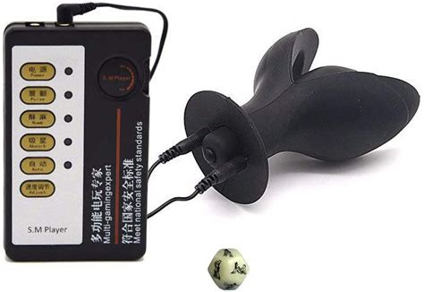 E Stim Elektrostimulation Sex Set Elektro Schock Analplug Buttplug Und Bullet Vibrator