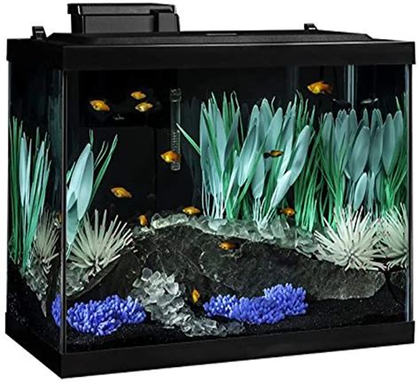 Tetra Colorfusion Aquarium 20 Gallon Fish Tank Kit Includes Led