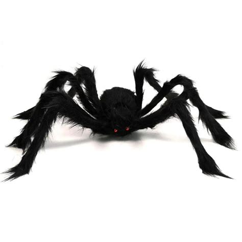 Halloween Giant Spider Decorations Large Fake Spider Hairy Spider Realistic Scary Prank Props
