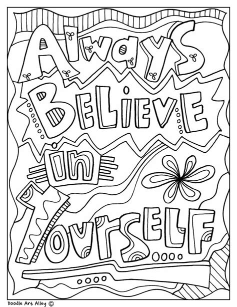 Pin On Coloring Pages Positive Messages
