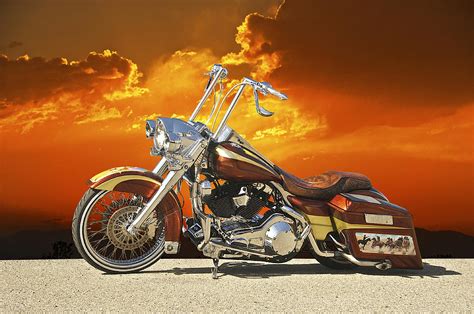 Harley Davidson Outlaw Bagger Ii Photograph By Dave Koontz Fine Art