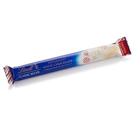 Lindt Classic Recipe Holiday White Peppermint Chocolate Stick 12 Oz