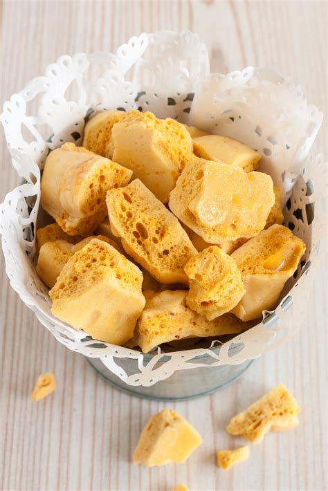 Honeycomb Toffee Cinder Toffee Recipe By Archanas Kitchen