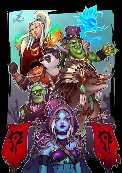 battle for azeroth for the horde by lushies art on deviantart ilustraciones warcraft
