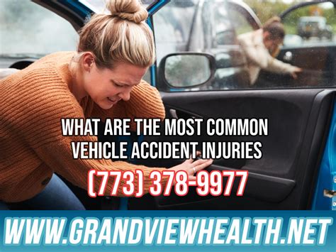 What Are The Most Common Vehicle Accident Injuries In Chicago ☎
