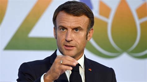 G20 Declaration Confirms Russias Isolation Isnt A Win Emmanuel Macron Latest News India