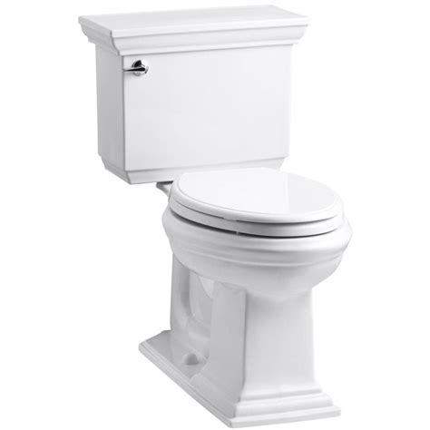 Kohler Memoirs White Elongated Chair Height 2 Piece Toilet 12 In Rough