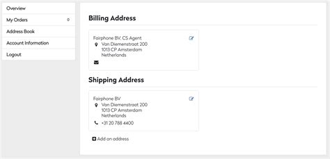 Shipping & Costs – Support