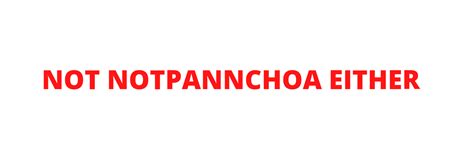 Not Pannchoa Notpannchoa Twitter
