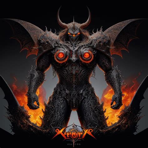 Heavy Metal Demon Highly Detailed Opendream