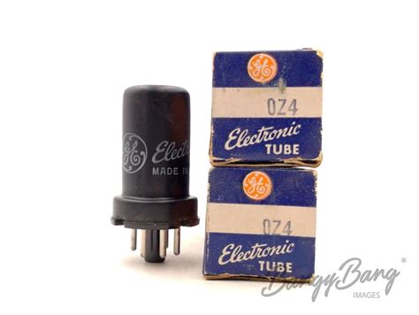 2 Vintage General Electric 0z4cv6921003 Full Wave Cold Reverb