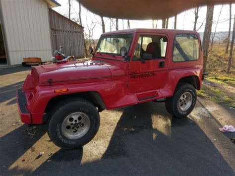1991 Jeep Wrangler Renegade 40 Yj Hard Top And New Soft Top For Sale