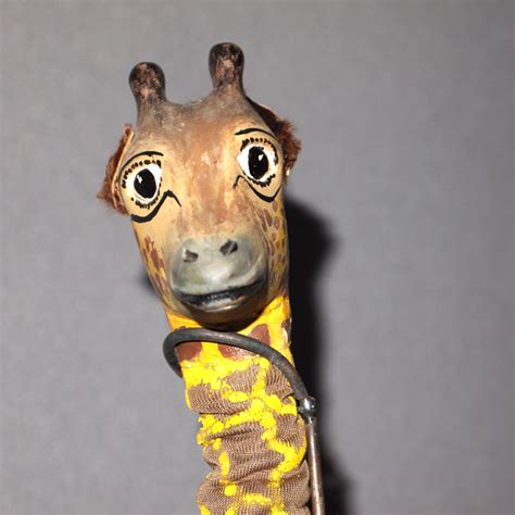 Sold 1920s Giraffe Character Puppetmarionette J Compton Gallery