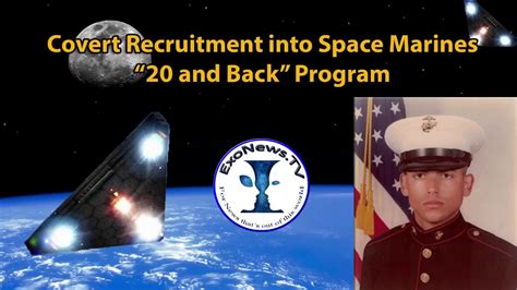Covert Recruitment Into Space Marines 20 And Back Program Youtube