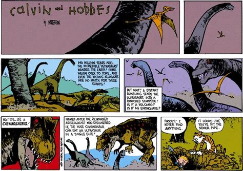Dinosaurs The Calvin And Hobbes Wiki Fandom Powered By Wikia