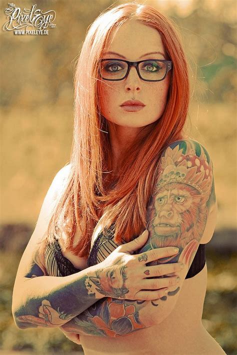 Red Pearl Tattu Sex Pinterest Sexy Tattooed Girls And Red Hair