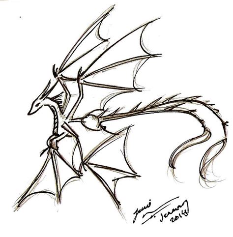 Four Winged Dragon By Dracojane7 On Deviantart