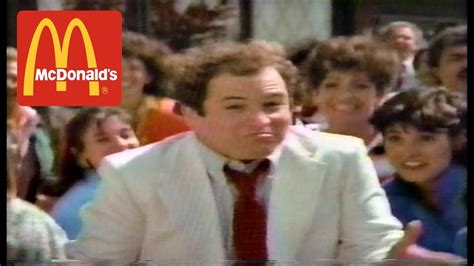 Jason Alexander Seinfeld Mcdonalds Commercial 1985 Youtube