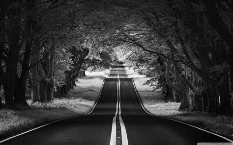 See more ideas about landscape, aesthetic, aesthetic wallpapers. Road Landscape, Aesthetic, Black and White Ultra HD ...