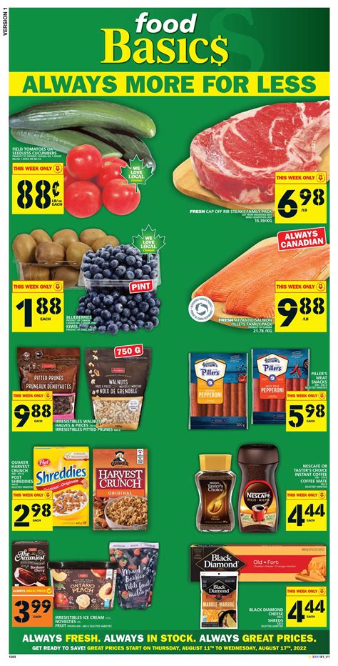 Food Basics Canada Flyers