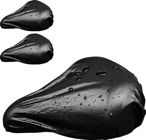 Yht 3 Pack Waterproof Bike Seat Rain Cover Water And Dust Resistant Bike Saddle Cover With