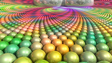 Colorful Spheres Sphere 3d 1920x1080 Ultra Hd Wall Hd Wallpaper