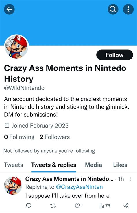 Crazy Ass Moments In Nintendo History On Twitter Someones Making Their Own Crazy Ass Moments
