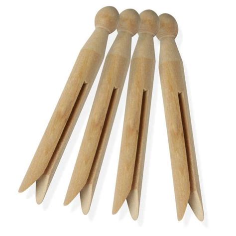 Honey Can Do Traditional Wood Clothespins 96 Pack Dry 01389 The Home