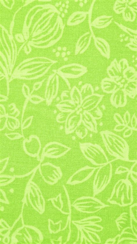 Free Download Lime Green Fabric With Floral Pattern Texture High