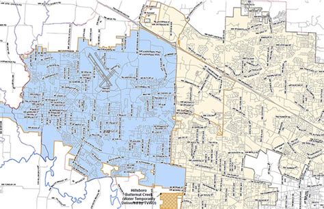 Fluoridated Area Maps City Of Hillsboro Or