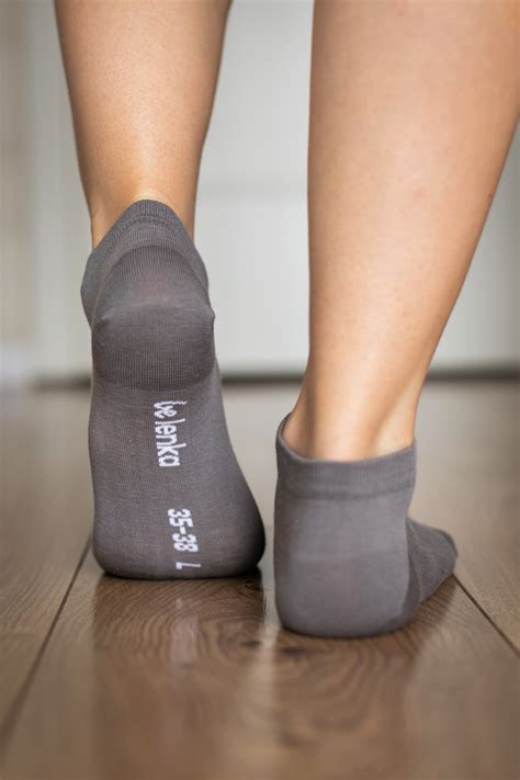 Barefoot Socks Low Cut Grey Be Lenka