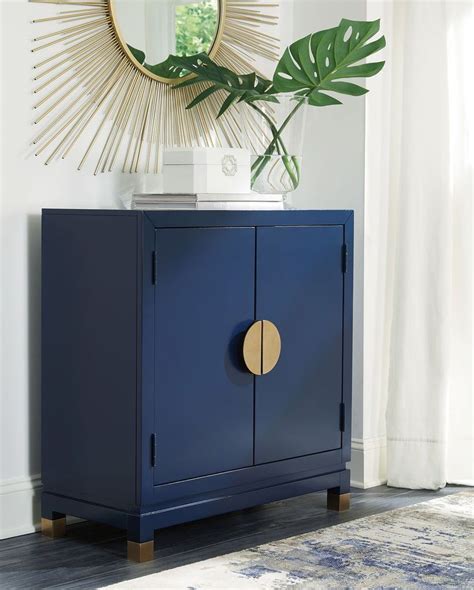 Walentin Blue Accent Cabinet In 2020 Furniture Decor Blue Furniture