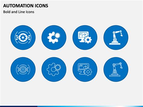 Automation Icons Powerpoint Template Ppt Slides