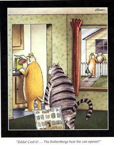 Image Result For The Far Side Cat Far Side Cartoons Funny Postcards
