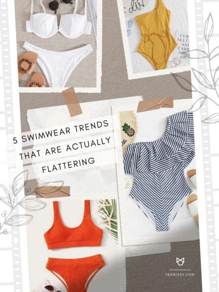 5 Swimwear Trends That Are Actually Flattering Yesmissy